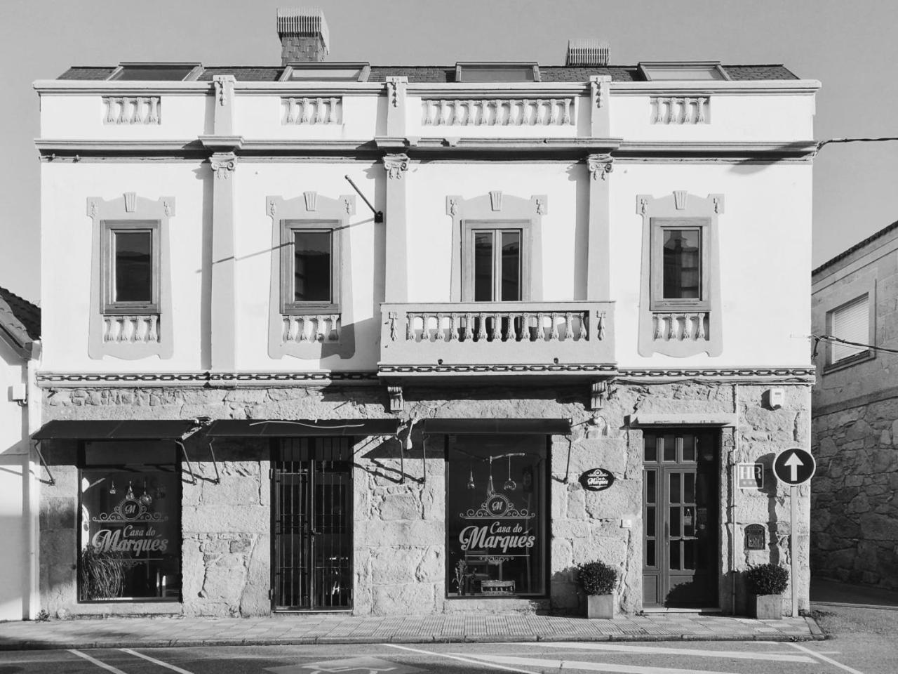 Hotel Casa do Marqués Baiona Esterno foto